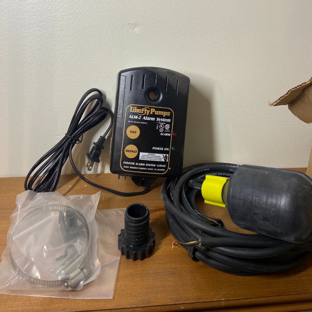 Liberty Pumps ALM-2 Tank Alert AB SJE Indoor Alarm System 120VAC TAAB-01X